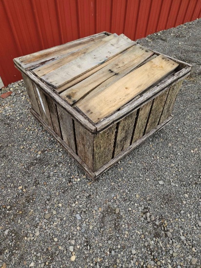 Skid of wood