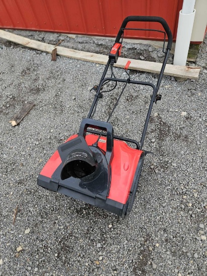 Electric snow blower