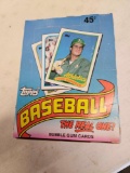 1989 Topps wax pack with gum