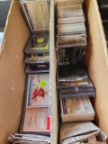 Box of nascar cards