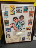 Joe Namath framed print