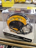 Jack Youngblood signed mini helmet
