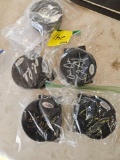 5 signed hockey pucks