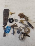 Old keys, misc