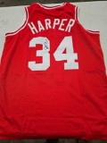 Harper signed jersey, cert
