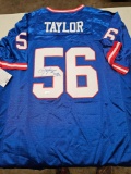 Taylor signed jersey, cert