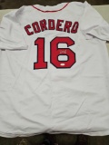 Cordero signed jersey, cert