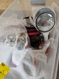 Tote of pans, decor