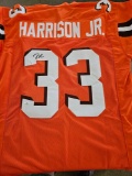 Harrison signed jersey, cert
