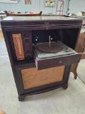 Emerson console stereo with turntable