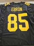 Ebron signed jersey, cert