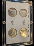Set of 4 half dollars
