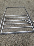 Steel cattle gate