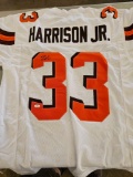 Harrison Jr signed jersey, cert