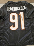 Hendrickson signed jersey, cert