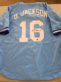 B Jackson signed jersey, cert