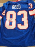Reed signed jersey, cert