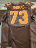 Thomas signed jersey, cert