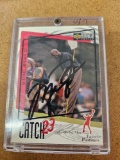 Michael Jordan signed card, cert