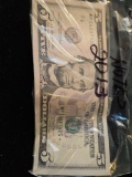 $5 star notes, bid x 2