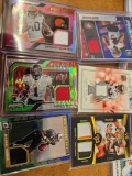 6 assorted sports cards