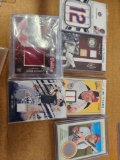 6 assorted sports cards
