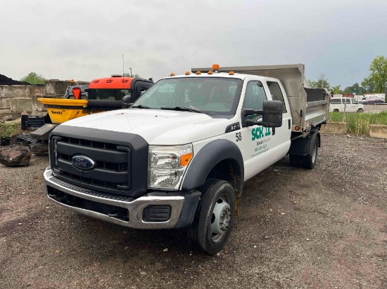 North Ridgeville OH - 2015 Ford F-450 with Aluminum Dump Bed
