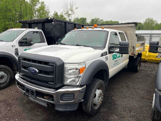 North Ridgeville OH - 2015 Ford F-450 with Aluminum Dump Bed
