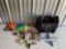 Irwin Tool Bag - Craftsman Ratchets - Squares - Tapes - X-Acto Knives