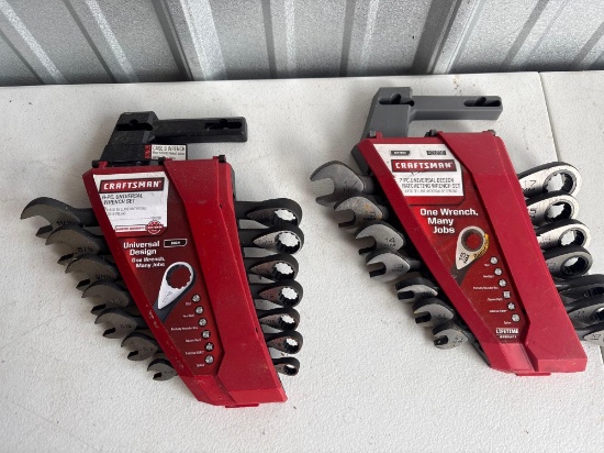 (2) Craftsman Universal Wrench Sets