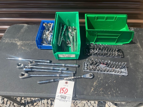 Socket Sets, Ratchets, Assorted Sockets