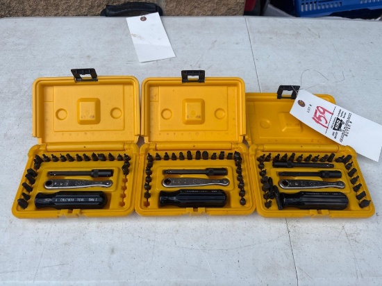 (3) A Chapman Tool 27-Piece Screwdriver Set