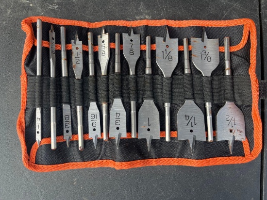 Spade Bit Set