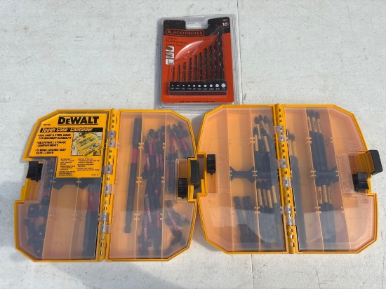 DeWalt and Black and Decker and Milwaukee Bits