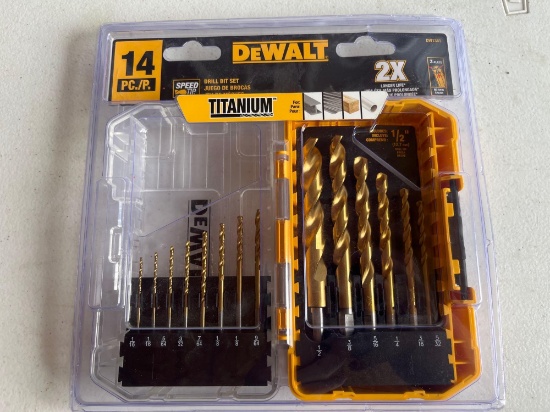 DeWalt 14 Piece Drill Bit Sets