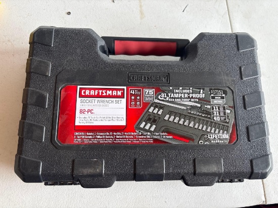 Craftsman 82pc Socket Wrench Set