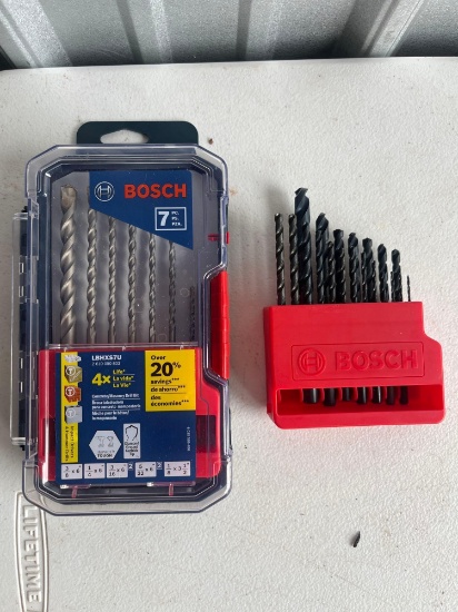 (2) Bosch Drill Bit Sets