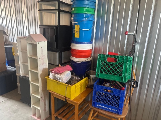 Buckets - Table and Chair - Plastic Organizers