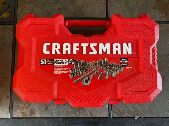 Craftsman 51pc Socket Set