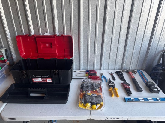 Craftsman Tool Box and Tools