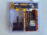 DeWalt 14 Piece Titanium Drill Bit Set
