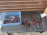 Large Assortment of Craftsmen Screwdrivers
