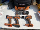 Rigid Impact Driver - Drill - Light - Bag