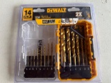 DeWalt 14 Piece Drill Bit Sets