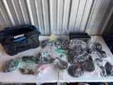 Hart Tool Bag and Large Assorted Hardware
