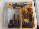 DeWalt 14 Piece Drill Bit Set NIB
