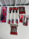 Craftsman Extension Bar Set, Screwdrivers, Nail Sets, Socket Adapter