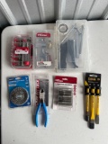 Hyper Tough Screwdriver Set, Air Tools, Spark Plug Set, Hart Wire Wheel Brush, Stanley Chisel Set
