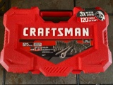 Craftsman 51pc Socket Set