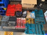 Large Assortment of Driver Bits - Stanley Socket Set